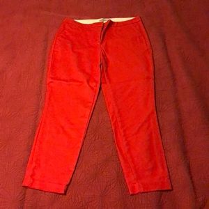 Red pants